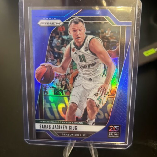 Saras Jasikevicius Panini Prizm Panathinaikos card new