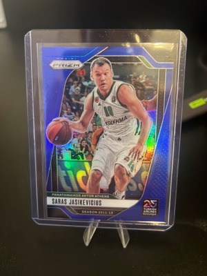 Saras Jasikevicius Panini Prizm Panathinaikos card new