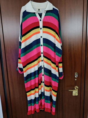 Σετ Karavan πολύχρωμο σαν καινούργιο (ζακέτα one size, παντελόνι S-M)