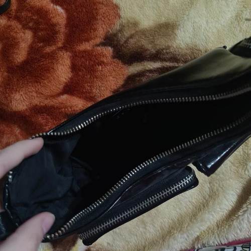 Bershka women's handbag used, black