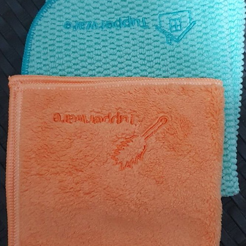 Tupperware microfiber towel set of 3 new