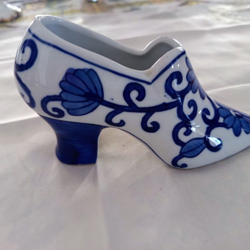 Vintage decorative porcelain shoe like new