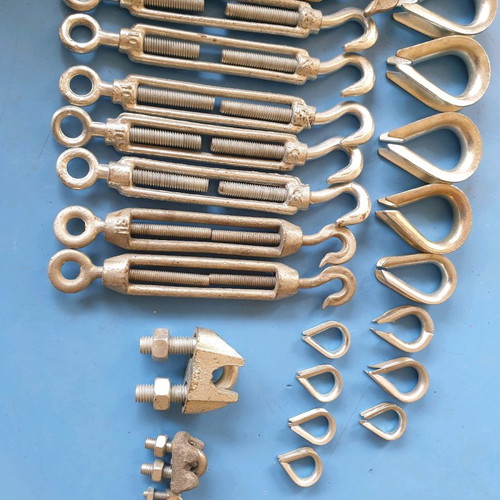 Turnbuckles new, pack of 8 pieces