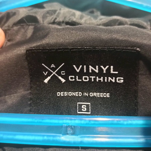 Vinyl black and white jacket S like new