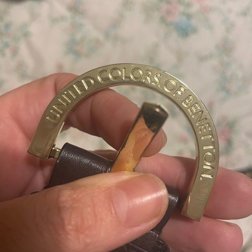 Benetton belt brown like new, size 90