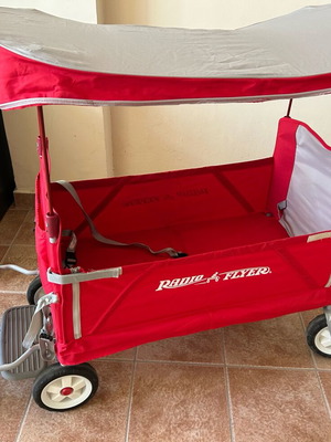 Radio Flyer 3963Z 3-in-1 Tailgater Wagon με τέντα και Cooler Caddy σαν καινούργιο
