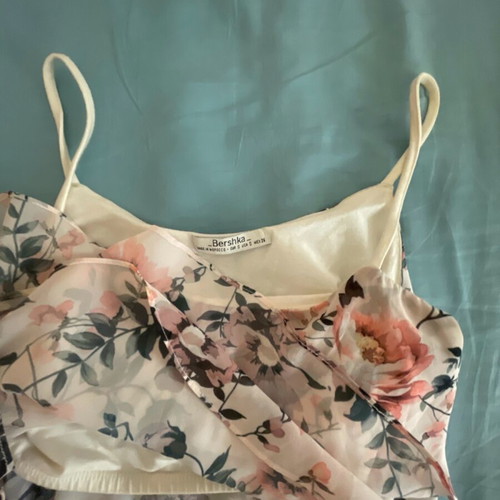 Crop top Bershka small like new, multicolored