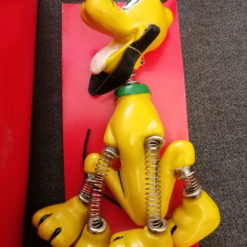 Pluto toy used, Disney, in box