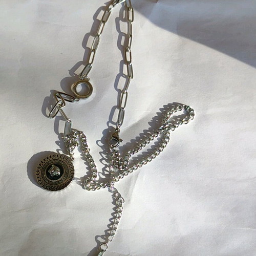 Steel Necklace New Silver