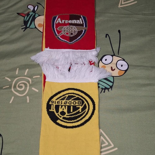 UEFA Europa League 2022/2023 Arsenal vs Bodø/Glimt Football Fan Scarf like new