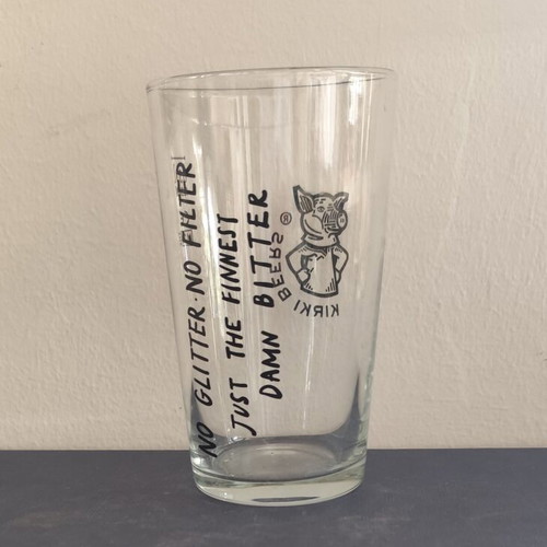 Kirki Beer Glass like new from Greek Microbrewery