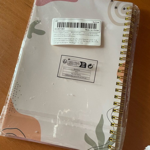 Planner unused without dates