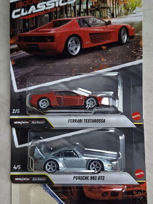 Συλλογή 3 αυτοκινήτων Hot Wheels 2026 Car Culture: Ferrari GTO, Testarossa, Porsche
