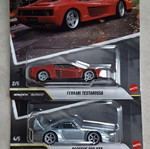 Συλλογή 3 αυτοκινήτων Hot Wheels 2026 Car Culture: Ferrari GTO, Testarossa, Porsche