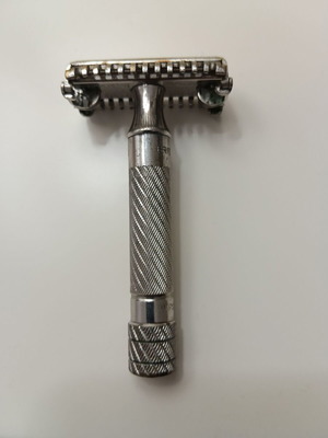 Gillette Aristocrat ξυριστική μηχανή open comb μεταχειρισμένη, 1930s Αγγλία