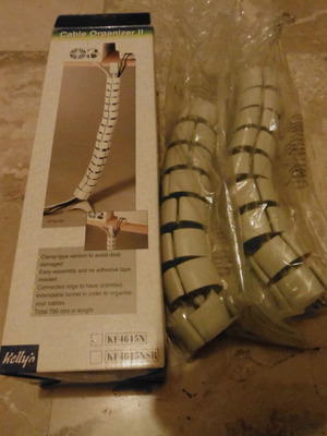 Cable Organizer 2πλο σετ μεταχειρισμένο για διαχείριση καλωδίων