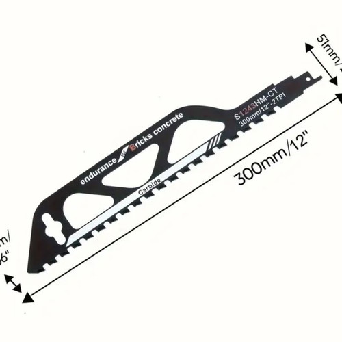 Carbide masonry saw blades 30cm new