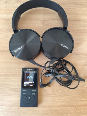 Sony Walkman digital music player NW-E393 like new with headphones