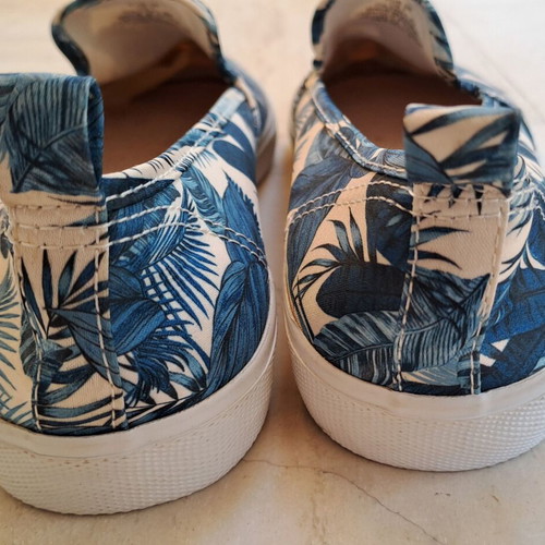 H&M women's floral shoes like new, espadrilles size 38
