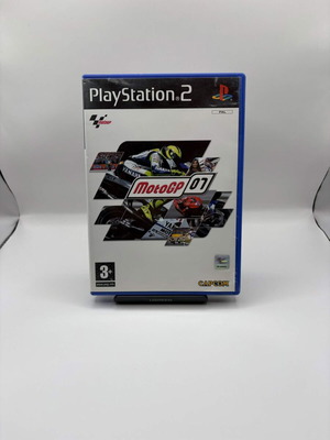MotoGP 07 παιχνίδι PlayStation 2, έκδοση PAL