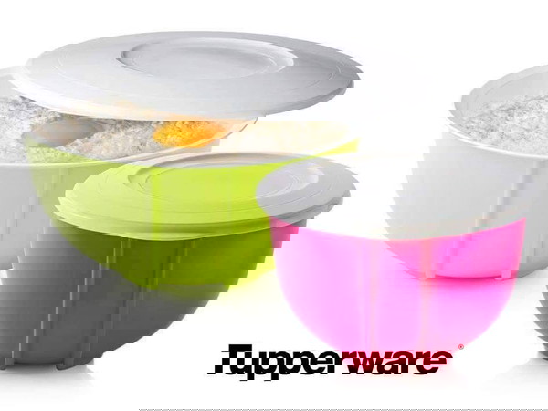 Σετ Μπώλ Αναμίξεως 3λ. και 1,5. Tupperware