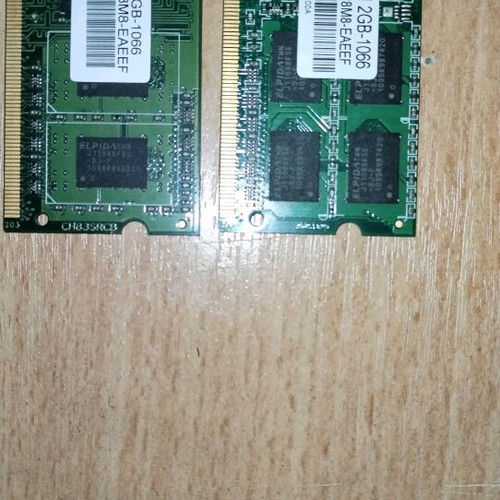 ASSINT RAM DDR3 laptop sodimm 3 GB 2+1 used at 1066