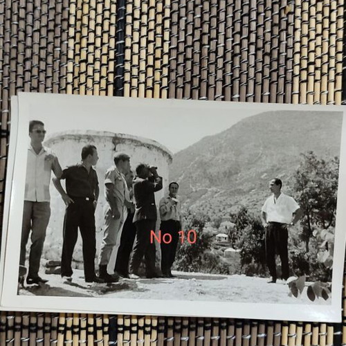 Photos of OTE Club Patras April 21, 1967 like new, black and white