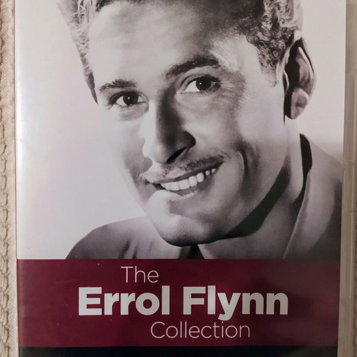 Errol Flynn Collection DVD like new, adventure and historical