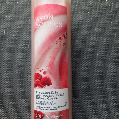 Avon Senses Irresistible Frappuccino Swirl creamy body shower gel new 500ml