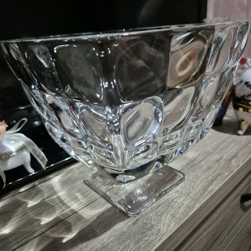 Crystal fruit bowl like new