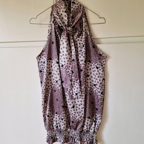 Satin blouse tunic like new, size M/L