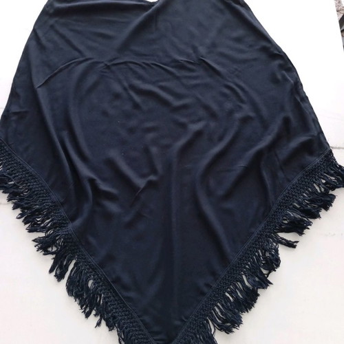 Boho Calzedonia beach dress used, size Small/Medium, black
