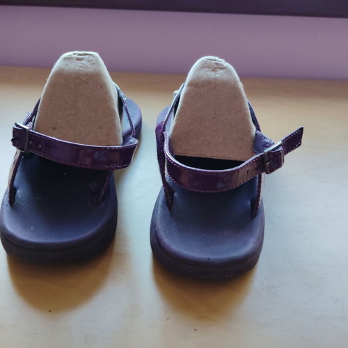 Walkmaxx women's purple sandals like new, size 42