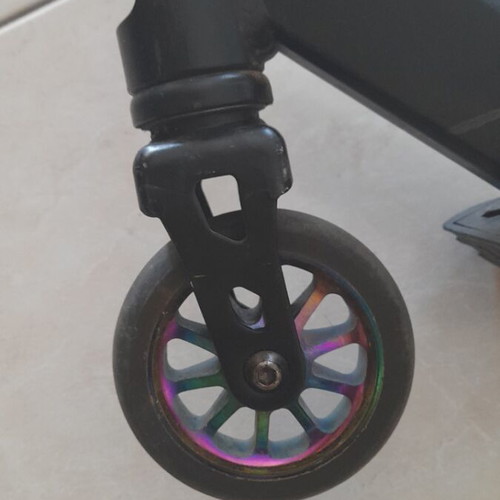 Freestyle scooter used from 2021 with replaced grips
