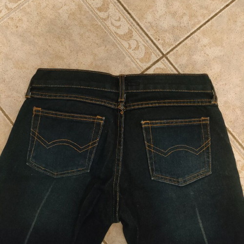 Bootcut jeans like new, blue, sizes S and M