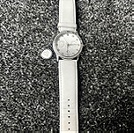  Αυιεντικό D&G ρολόι χειρός λευκό δερματινο λουράκι