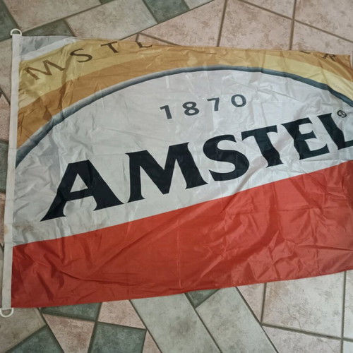 Amstel flag like new, dimensions 1.5m x 0.95m