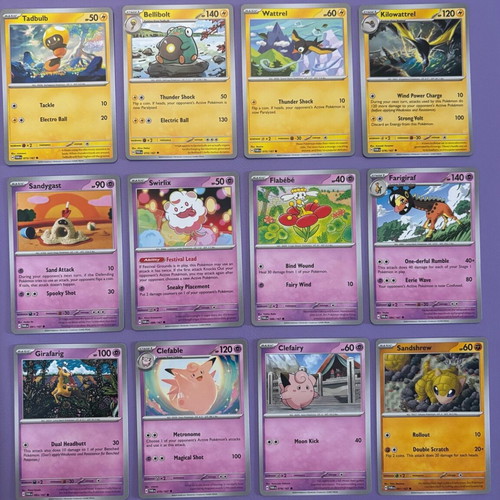 Pokémon TWM 67 cards new from Twilight Masquerade set