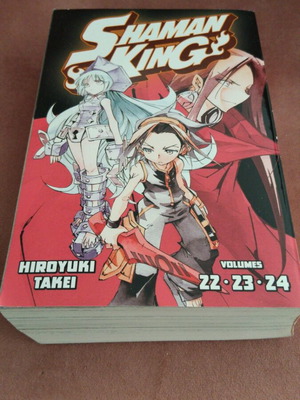 Shaman King omnibus volumes 22-24 new, English