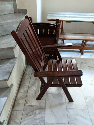 Wooden chairs, set of 6, solid wood