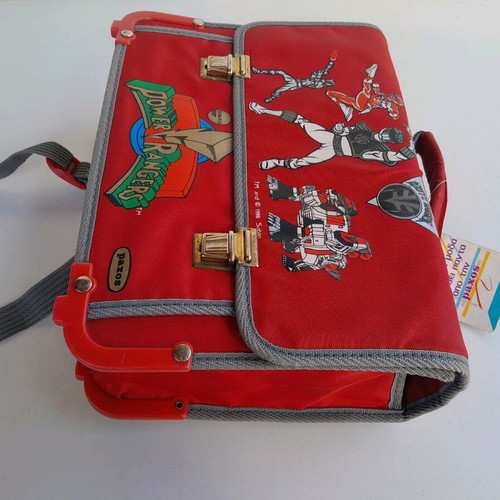 Power Rangers 1996 Paxos school bag new in excellent condition