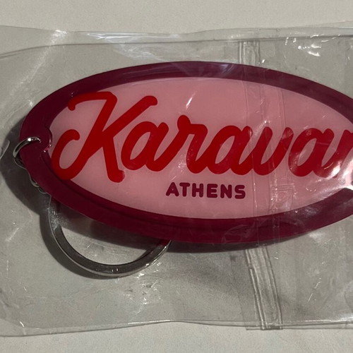 Karavan keychain new red and pink