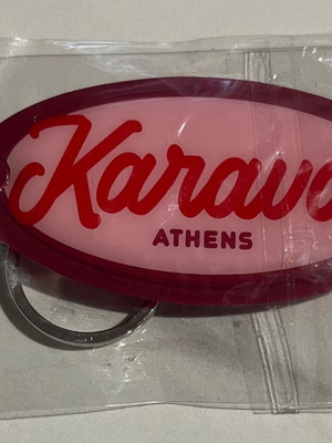 Karavan keychain new red and pink