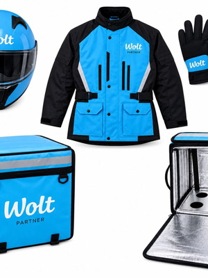 Wolt delivery equipment full set