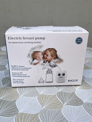 RZ218 Electric Breast Pump Set with Accessories and Box