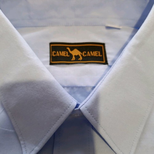 Camel men's shirt XXL like new, classic light blue