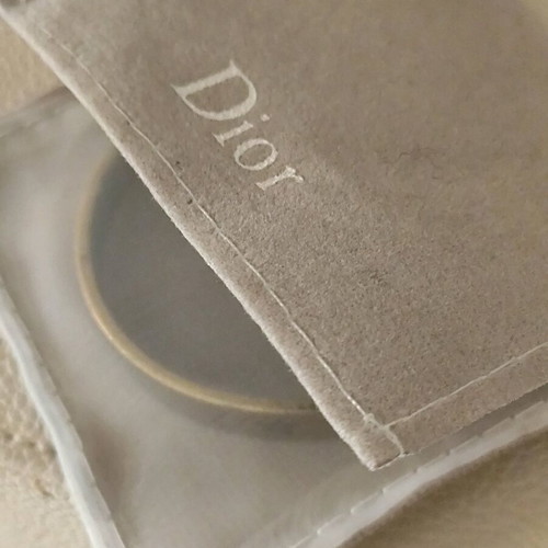 Christian Dior brass cuff bracelet like new, gold tone