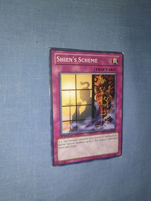 Yu-Gi-Oh! Shien's Scheme κανονική παγίδα κάρτα