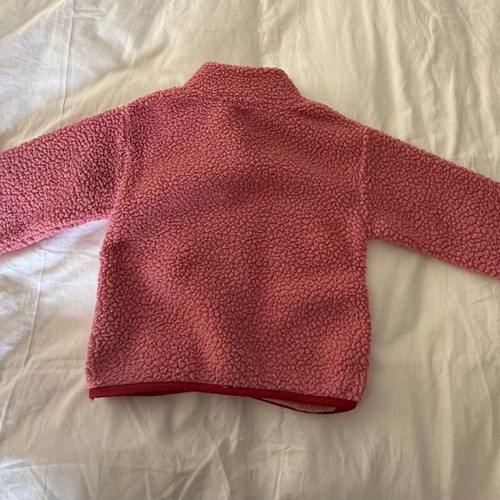 Gap fleece sweatshirt for girl 5 years pink like new, warm