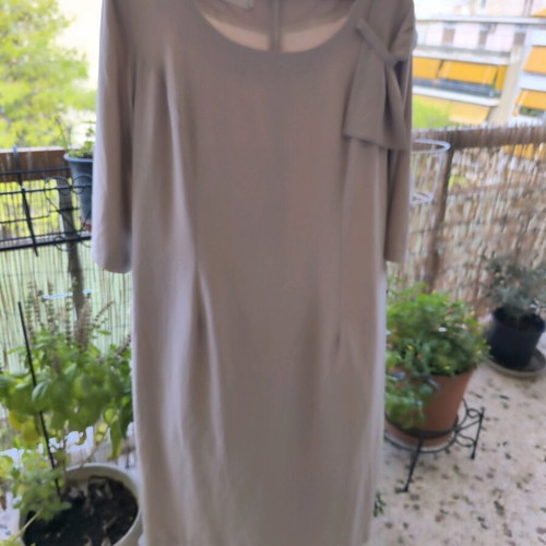 Paul Christophe dress XL 56 beige like new